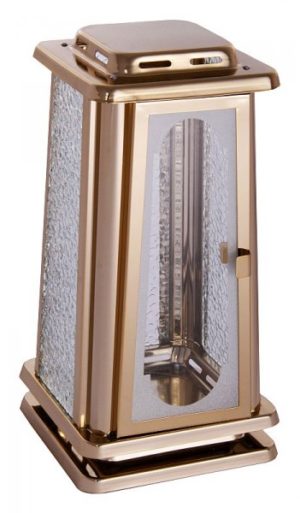 Náhrobná lampa z nehrdzavejúcej ocele