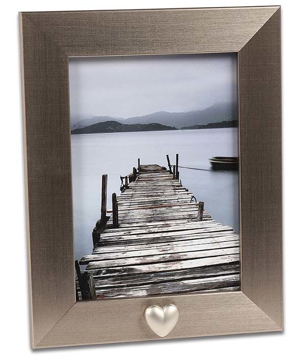 okvir za fotografije s mini urnom od cijevi od nehrđajućeg čelika
