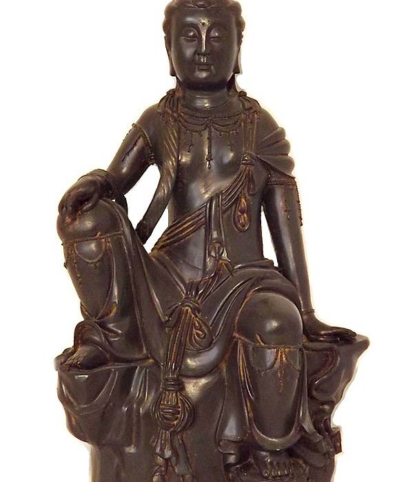 grande urne de Bouddha femelle chinoise kwan yin litre ky