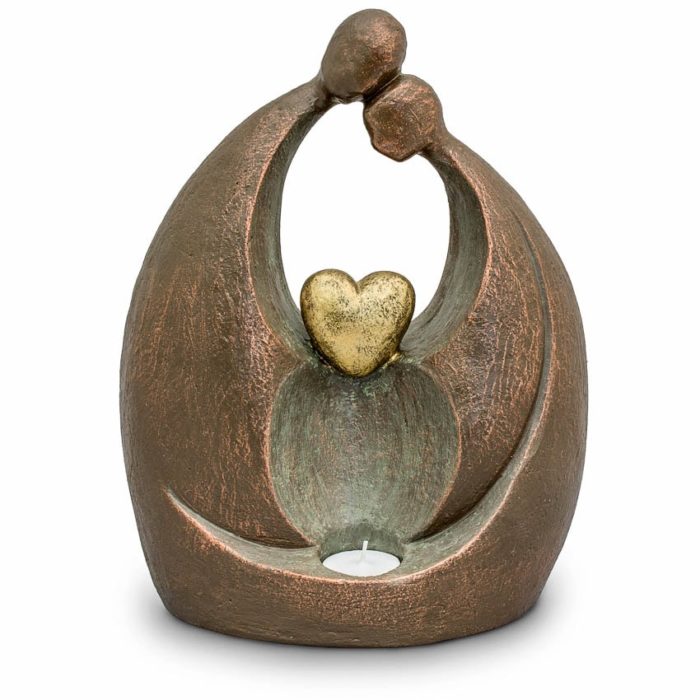 ceramica artistica urna luce amore eterno litro UGKB