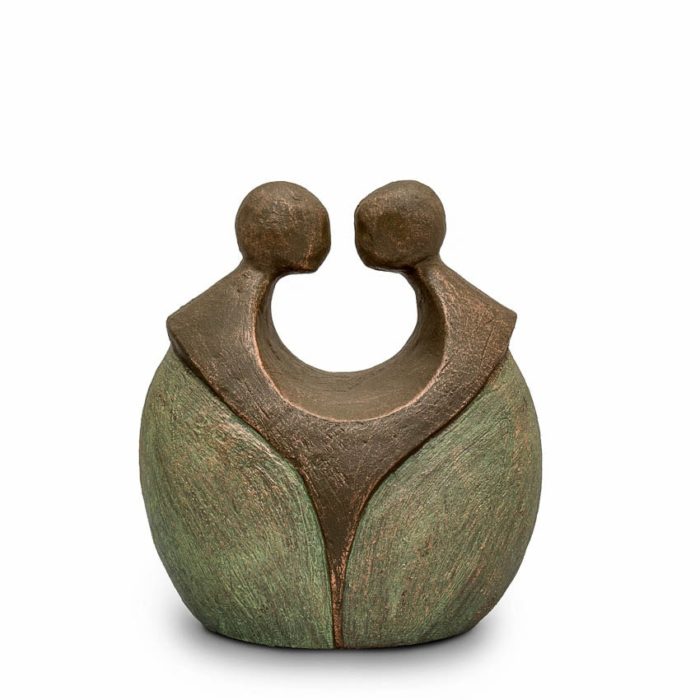 keramik kunst urne for evigt sammen liter UGKA