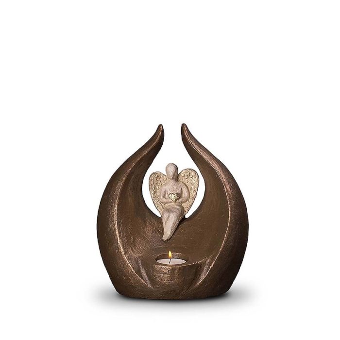 urna de arte cerâmica shutzangel iter UGKA