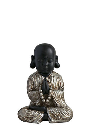 petit bouddha urne méditation moine shaolin litre gdk