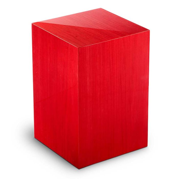 rektangulär urna väsentlig rosso liter urvesl