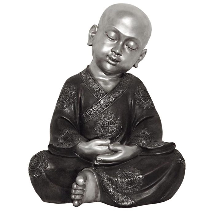 xxl buddha urnová meditace šaolinský mnich liter ky