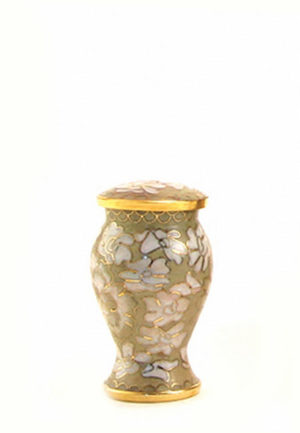 etienne opal cloisonne mini urna för husdjur