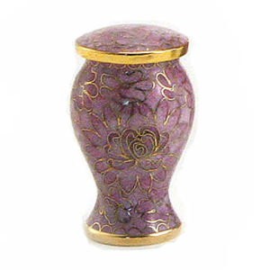 etienne rose cloisonne mini urna pre domáce zvieratá