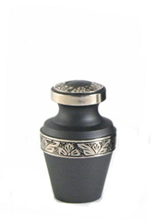 Mini urna rustica greca con pinnacolo