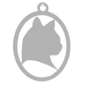 profil mural tête de chat en acier inoxydable dp wpk rvs