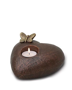 keramický pet urna nežnosť motýľ