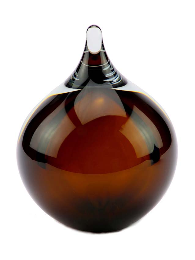 mažos krištolinės stiklinės D burbulo konjako augintinio urna