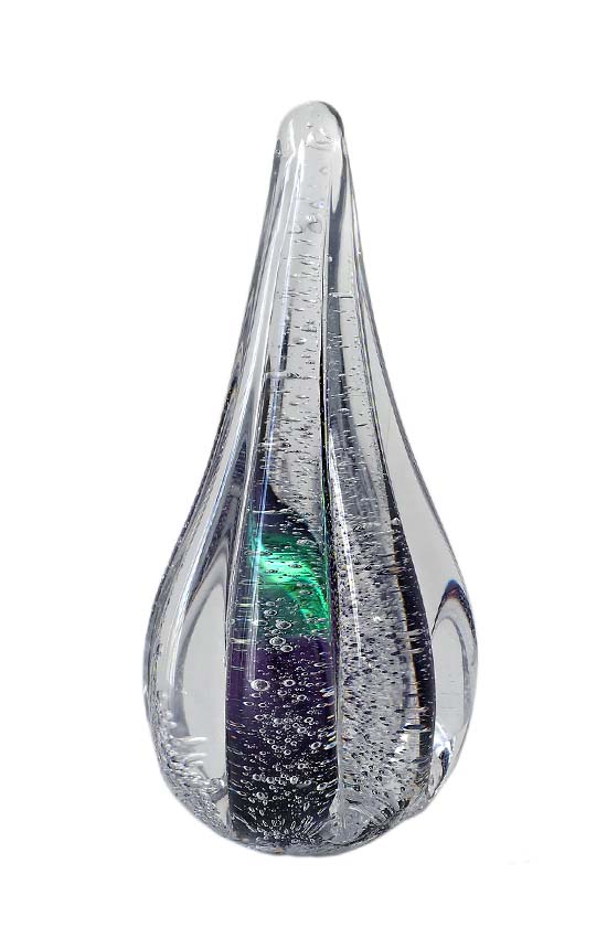 kristályüveges D mini csillogó kisállat urna