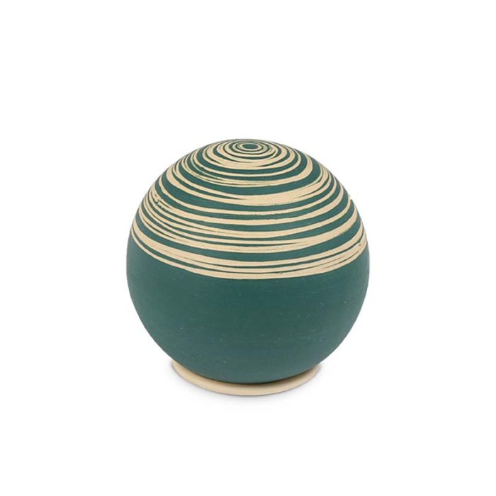 mini urna de cerámica