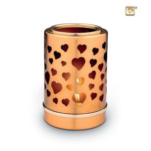 urne animalière avec bougie chauffe-plat