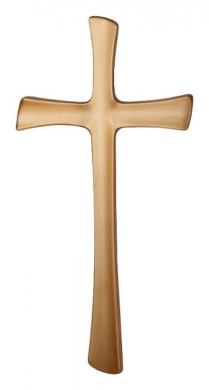 Grave cross made of brass K