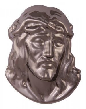 Capul lui Isus din alamă S