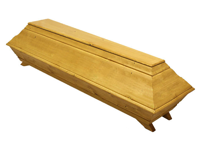 Spruce coffins natural
