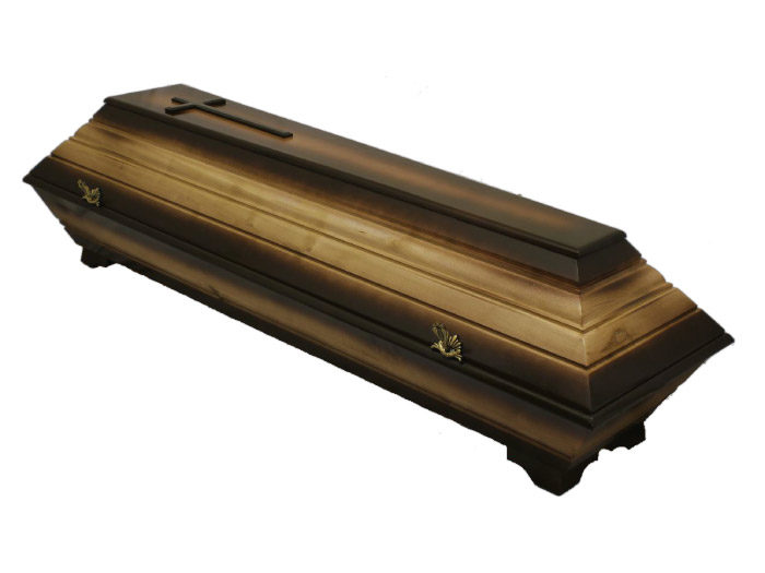 Solid poplar coffin coffin modelslux