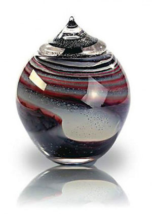 glass urn urn osiris moonlight