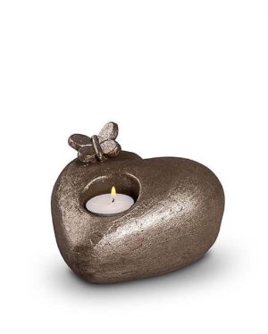 keramisk type urne ømhet sølv