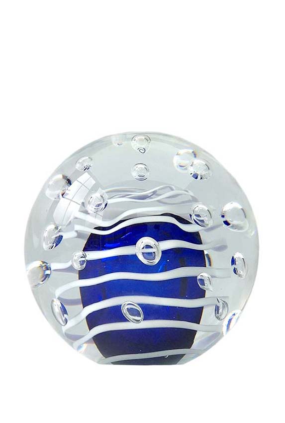 kristallglaser D universe ball mini urn