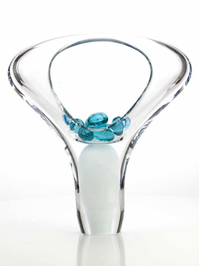 crystal glass d celestial urn