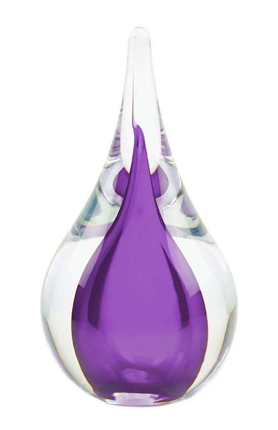 crystal glass d mini urn