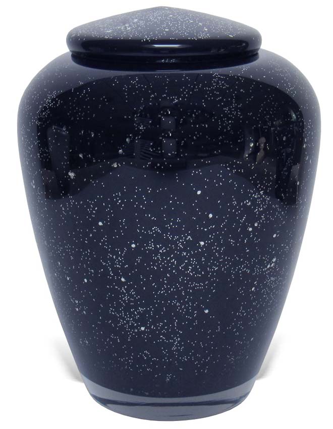 krystall glass urne uendelig univers