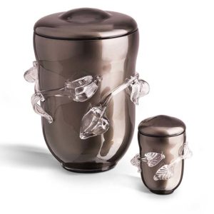 premium bohemian kristallglas urne liter gub