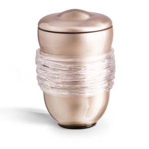premium boheme krystalglas urne liter gua