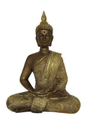 thai meditation buddha urn