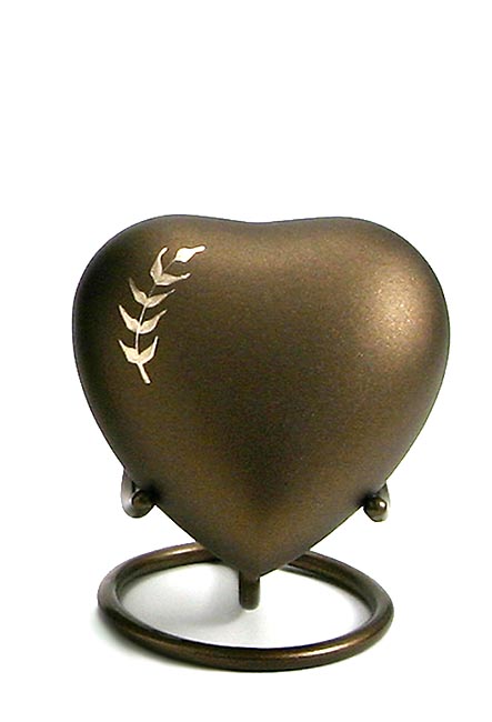 aria wheat heart urn