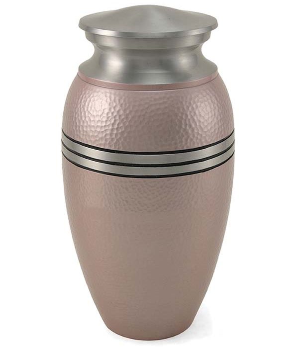 large legacy metallics pink urn