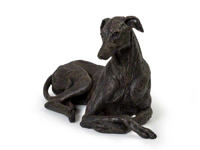 dog urn lying greyhound liter pb gh