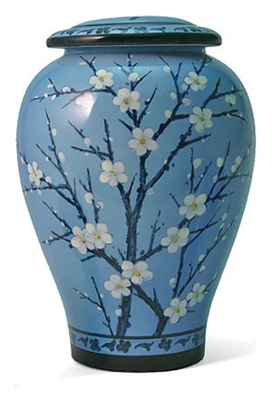 keramikas augļu ziedu urna