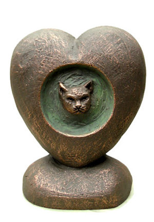 ceramic cat urn miss you liter kurk