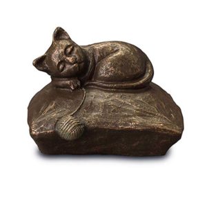 urna in ceramica per animali domestici gattino silenzioso ugk