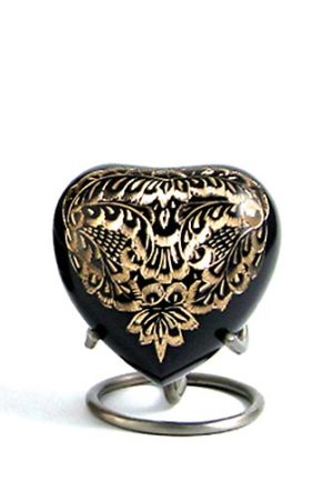 classic radiate heart urn