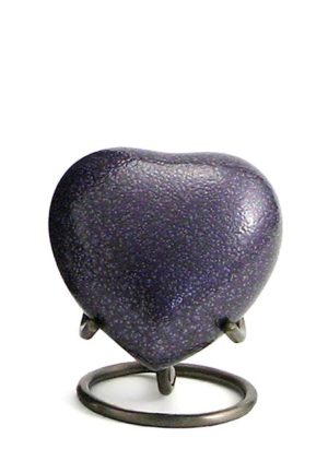 twilight lilac heart urn