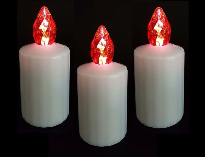 x LED candles
