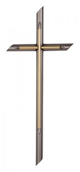 Grave cross made of brass d