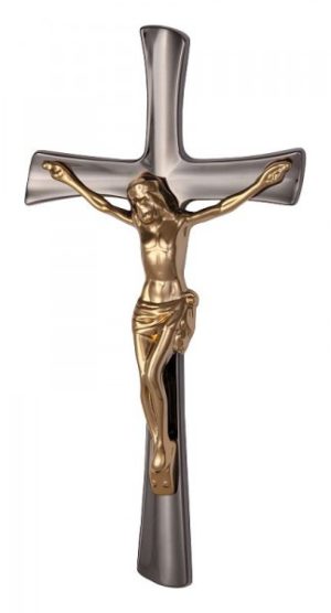 Grabkreuz aus messing K  a