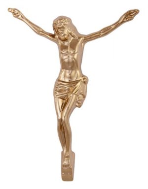 Jesus made of brass S