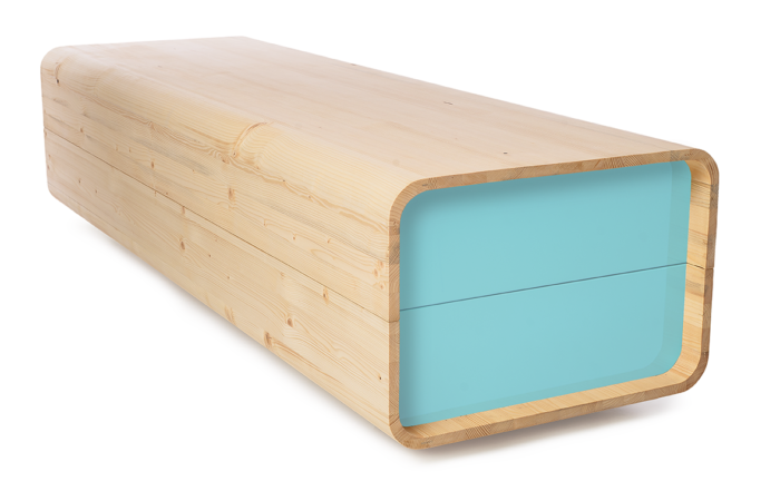 Designer coffin Wood T